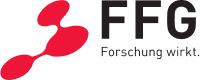 Logo von der FFG. Die Sophia App wird von der FFG gefÃ¶rdert.
