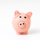 Ein Foto von einem Sparschwein, das die BU-Renter der Berufsunfähigkeitsversicherung symbolisiert.