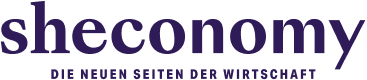 Logo von Sheconomy. Diese Website hat über die Sophia App bereits berichtet.